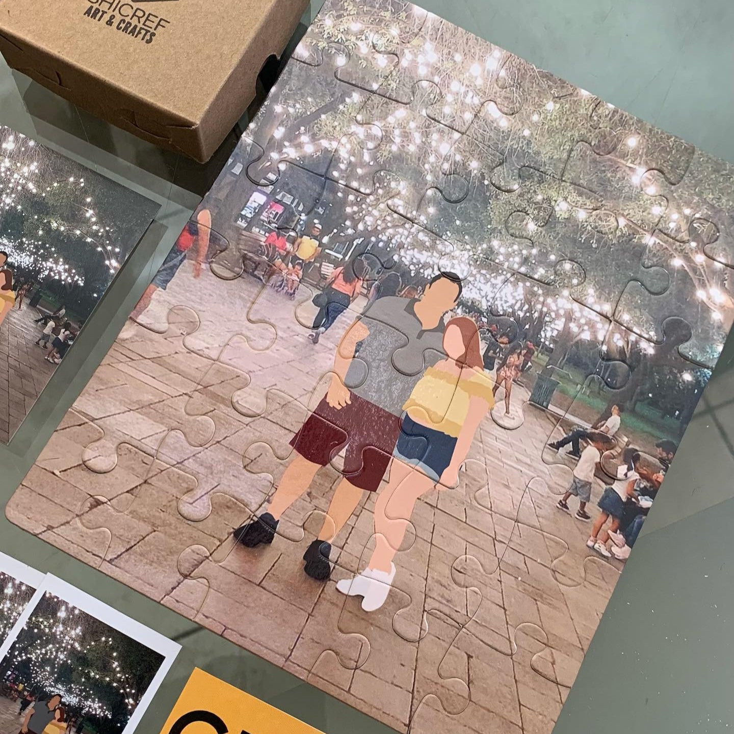 Kit de Rompecabezas Personalizado con Portarretrato