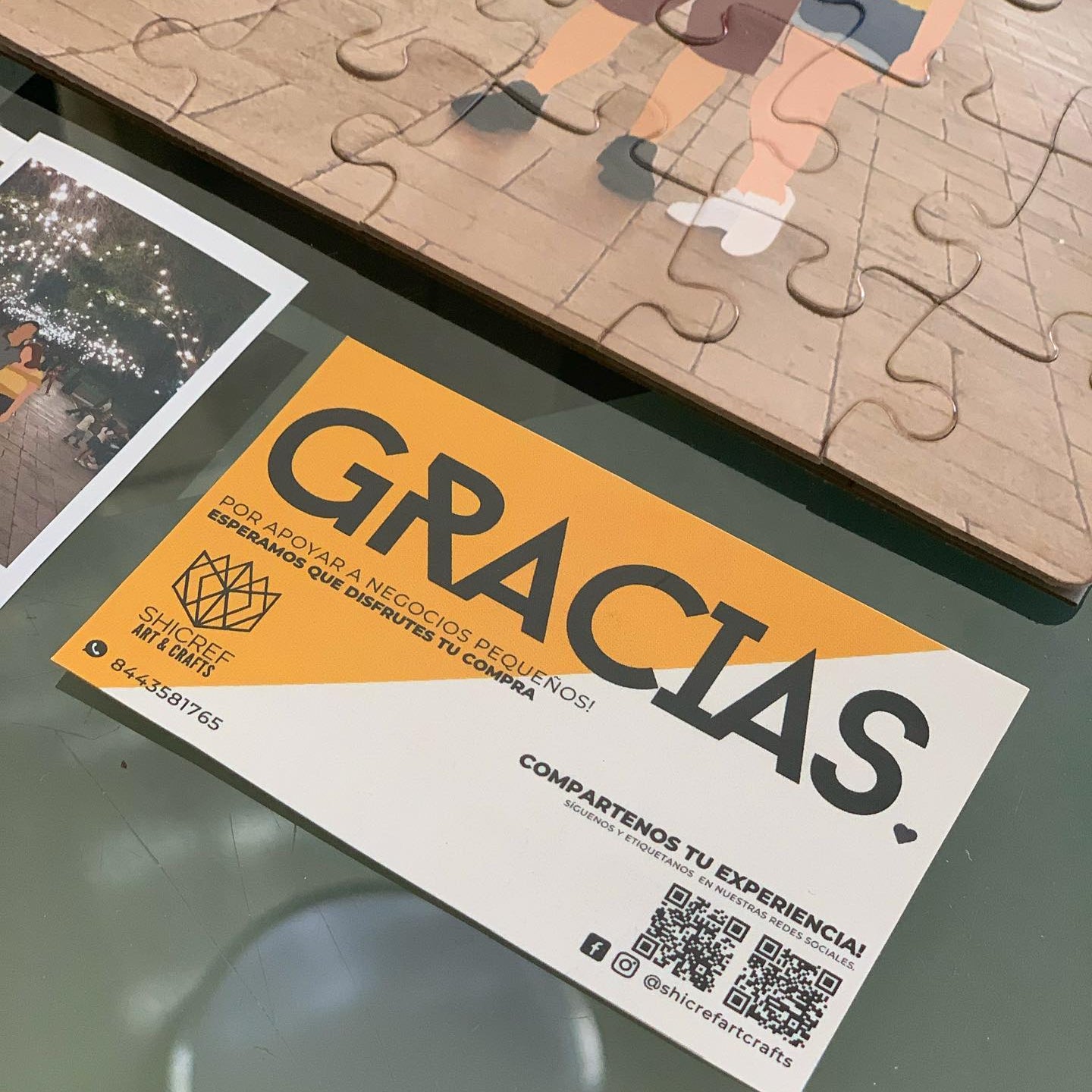 Kit de Rompecabezas Personalizado con Portarretrato