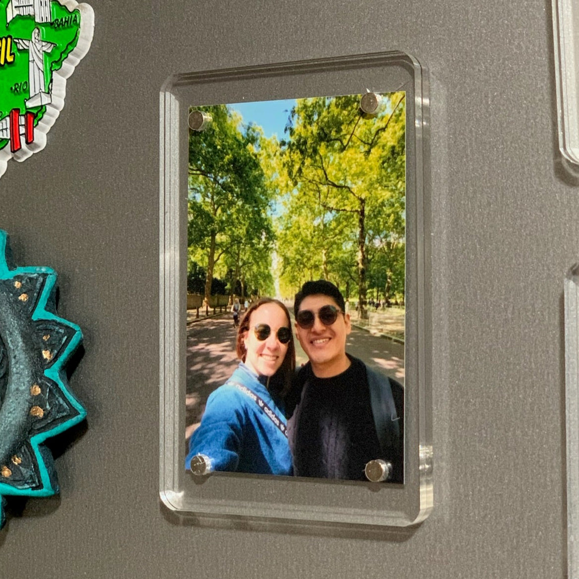 Iman para Refri o Metal, de Acrílico con Fotografia