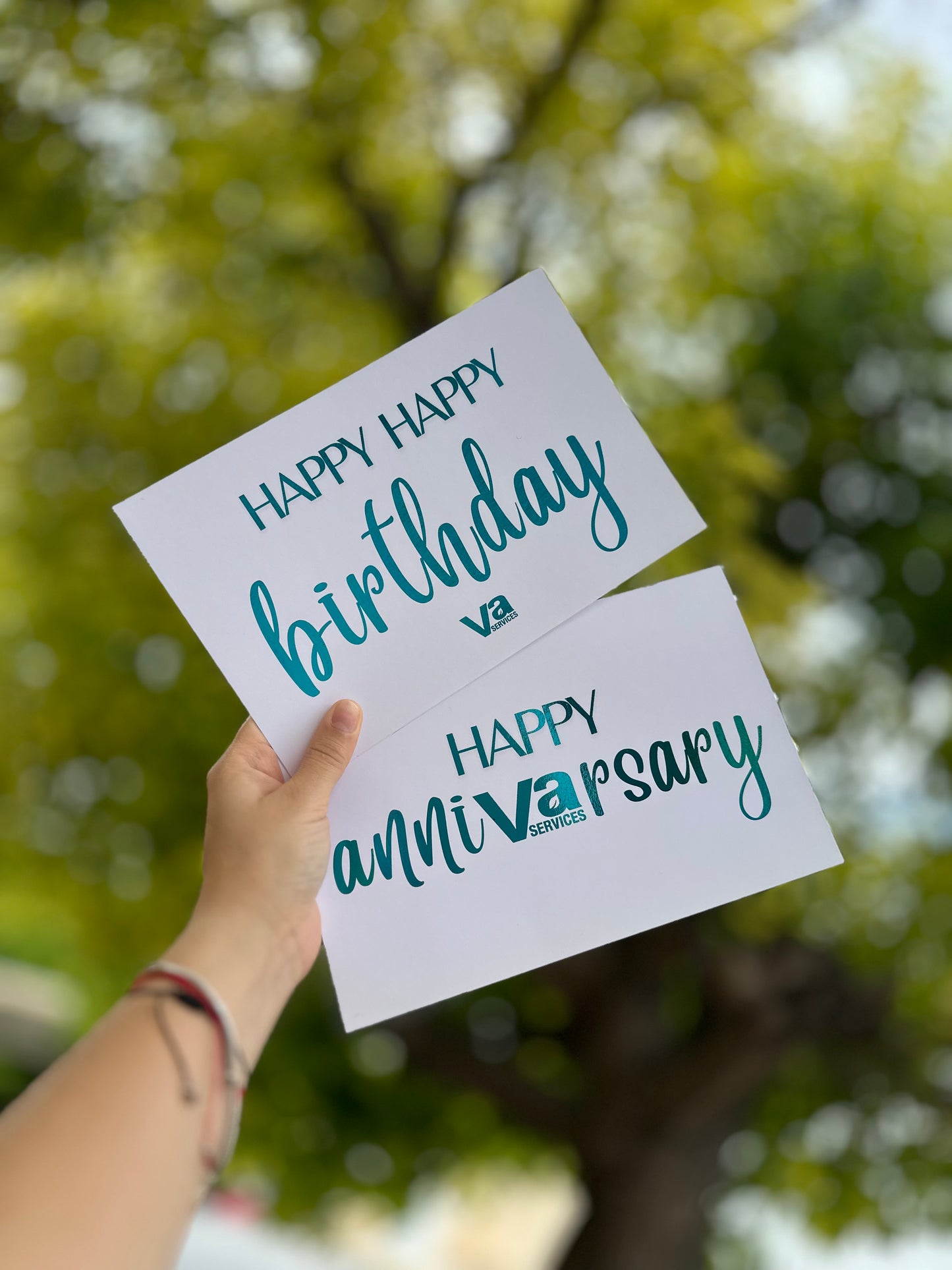 Tarjetas personalizadas