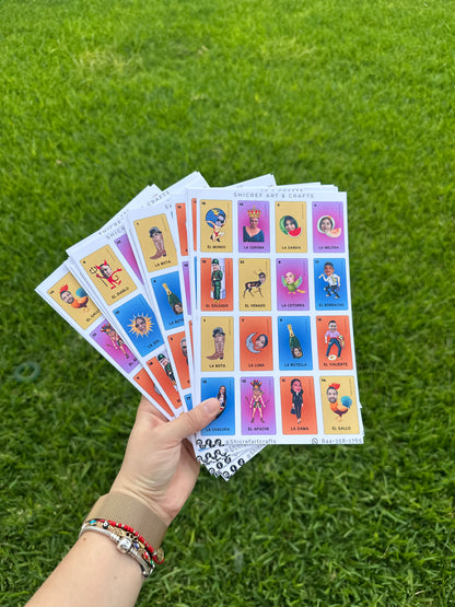 Lotería Mexicana Personalizada