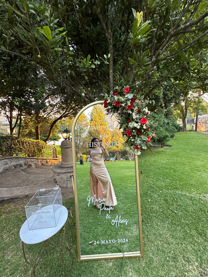 Espejo Bienvenida para Eventos