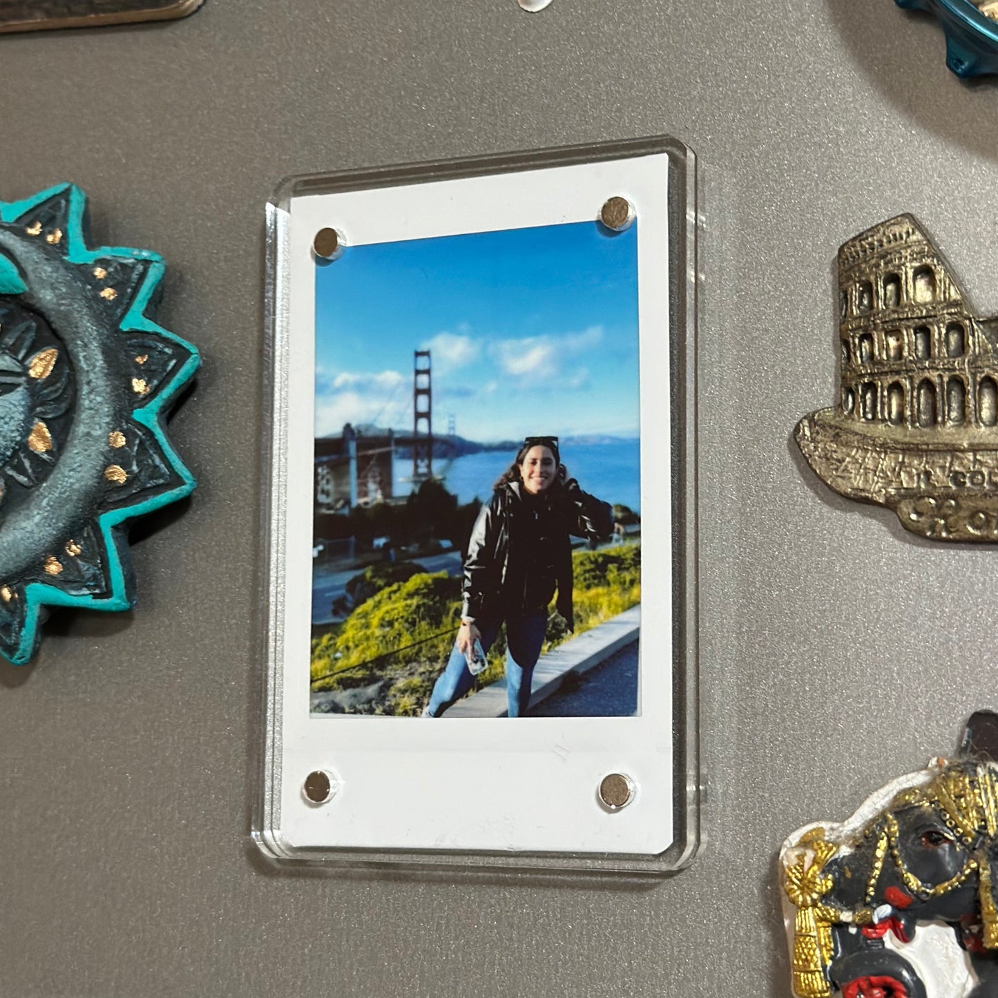 Iman para Refri o Metal, de Acrílico con Fotografia