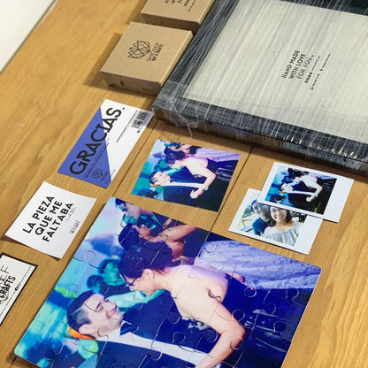 Kit de Rompecabezas Personalizado con Portarretrato