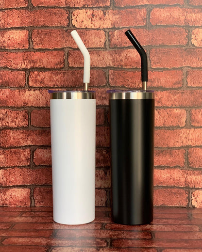 Skinny 20 oz acero