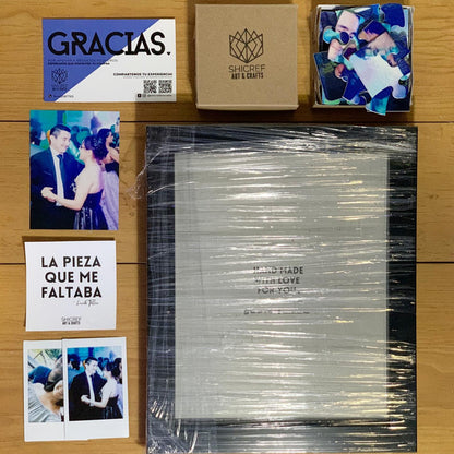 Kit de Rompecabezas Personalizado con Portarretrato