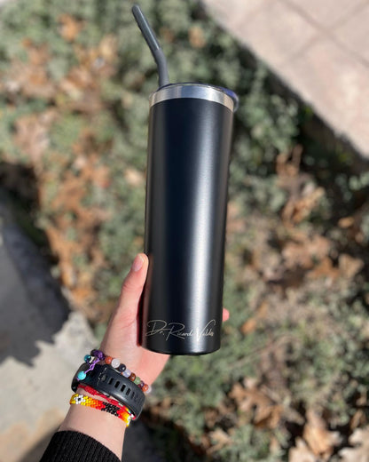Skinny 20 oz acero