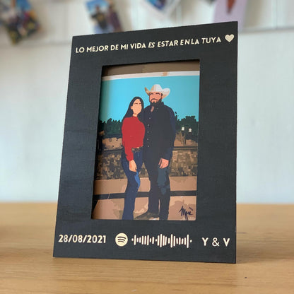 Portarretrato de Madera Personalizado