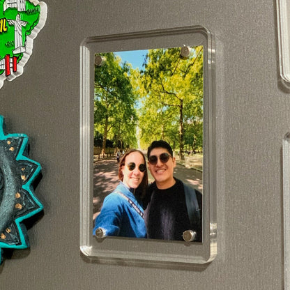 Iman para Refri o Metal, de Acrílico con Fotografia