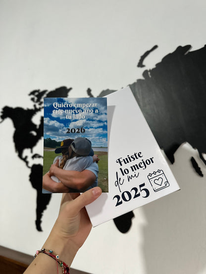 Calendario de imán 2026 personalizado