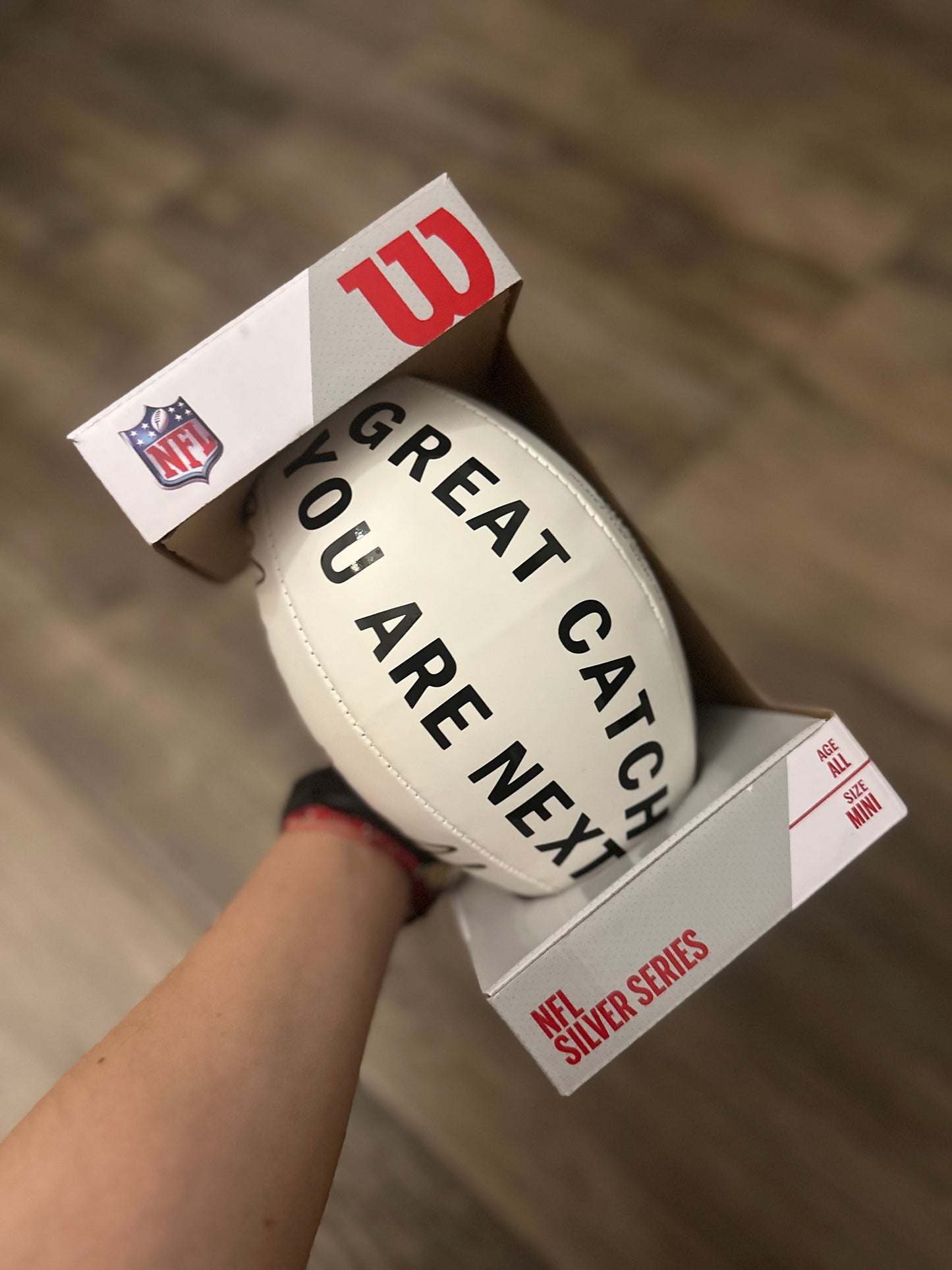 Balón De Fútbol Américano Para Lanzar Liga de Bodas