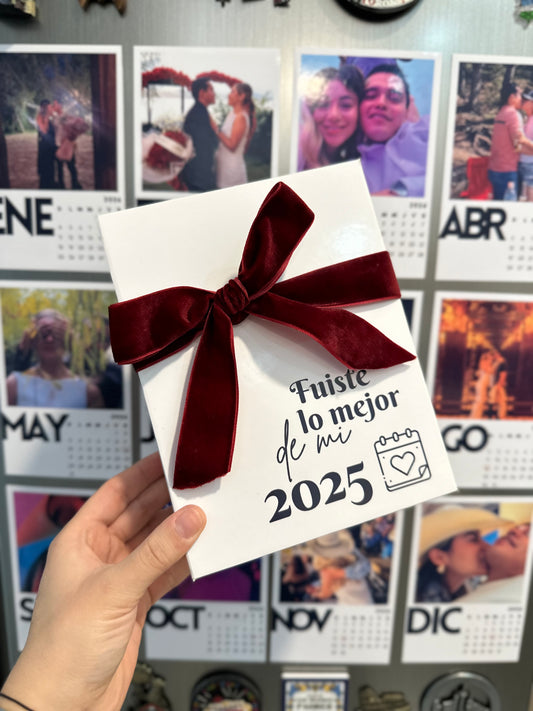 Calendario de imán 2026 personalizado